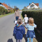 Unterwegs mit Bollerwagen