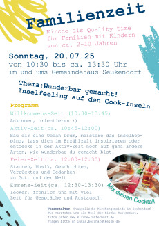Flyer Familienzeit
